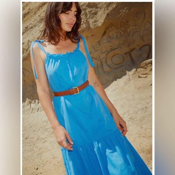 Nation LTD Sequoia Maxi Dress, Color - Lapis, Size Small, NWT - Picture 4 of 7